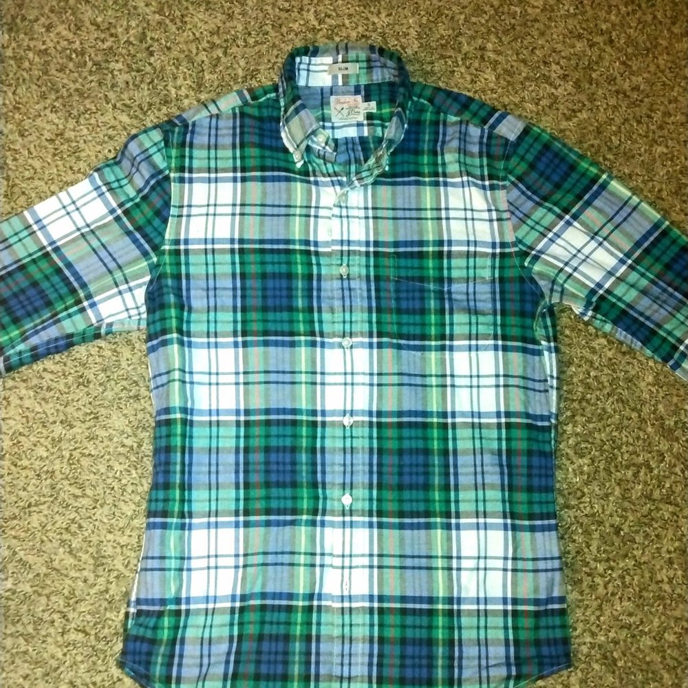 J Crew Plaid Shirt